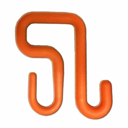 Estex 1833-4 Orange Rated Polymer Hook, Fits 3 Inch Bucket Lips, W/Taper End To Hold Rubber Blanket