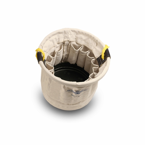 Estex 2050-S-Ip Tapered Tool Bucket With 15 I/S Pockets W/Snap 2 Lbs. 7 Oz.