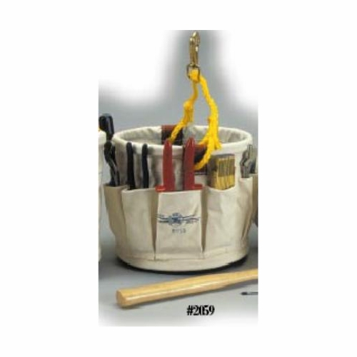 Estex 2059 14 Pocket O/S Splicer Tool Bucket 12 Inch  X 12 Inch  W/Plastic Bottom & Snap 3 Lbs.