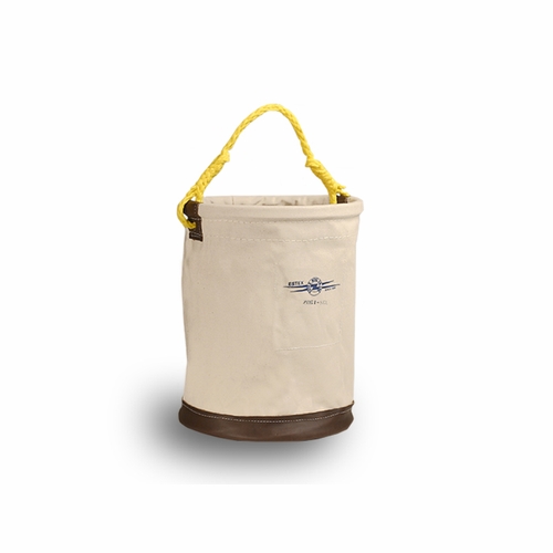ESTEX 2061-SCL Tool Bucket -12 inch  x 17 inch  Canvas, Leather Bottom 2 lbs. 13 oz.