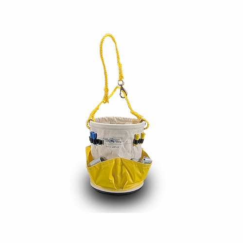 Estex 2070-CVR Tool Bucket - 12 inch x 15 inch Plastic Bottom w/Snap and sewn in place vinyl cover