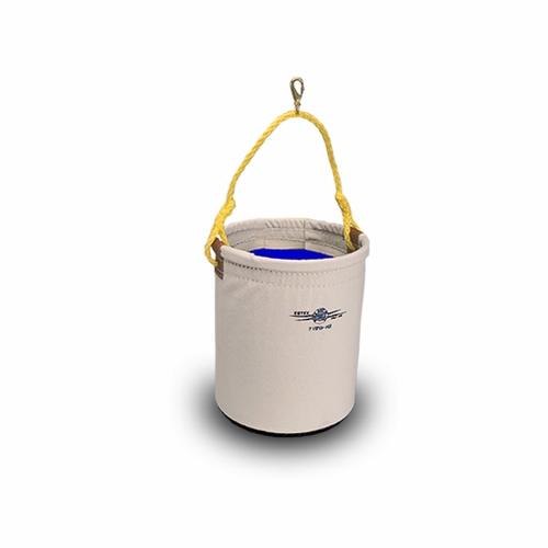 ESTEX 2070-HB Tool Bucket -12 inch  x 15 inch  Canvas, Hard Body Reinforced, Plastic Bottom 3 lbs. 2