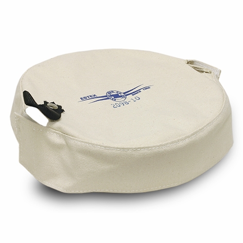 Estex 2098-10 Tool Bucket Cover, Canvas For 10 Inch  Dia Buckets 6 Oz.