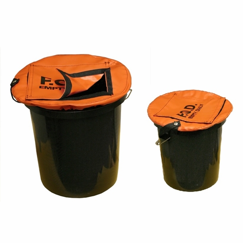 Estex 2098-12-FOD  Tool Bucket Cover for 12 inch  Dia Bucket W/Flap Top, Large