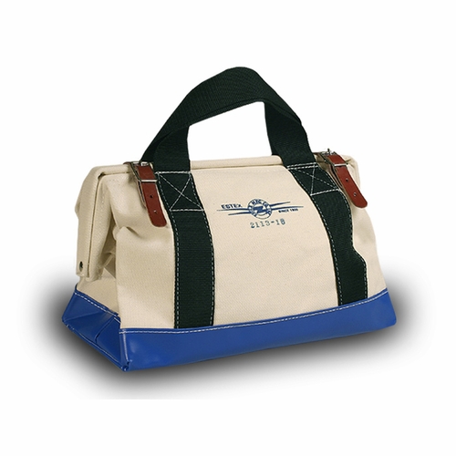 Estex 2113-18 Tool Bag 18 Inch W/ Number 4 Canvas 3 Lbs. 15 Oz.
