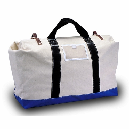 Estex 2113-24-19 Tool Bag Heavy Canvas w/Steel Frame 24 in L X 10 in W X 14 in H