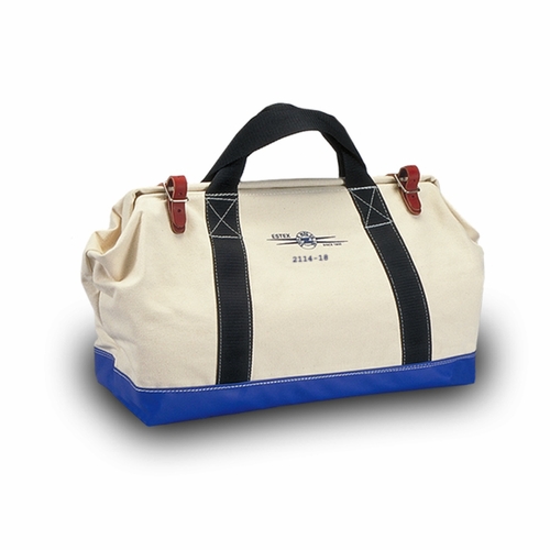 Estex 2114-18 Tool Bag 18 Inch  W/ Number 8 Canvas 3 Lbs. 13 Oz.