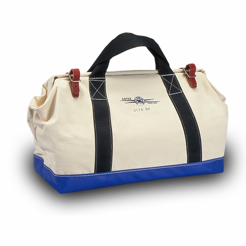 ESTEX 2114-20 Tool Bag 20 inch w/ number 8 Canvas 4 lbs. 2 oz.