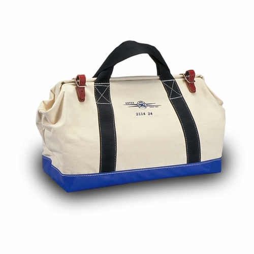 ESTEX 2114-24 Tool Bag 24 inch  w/ number 8 Canvas 4 lbs. 9 oz.