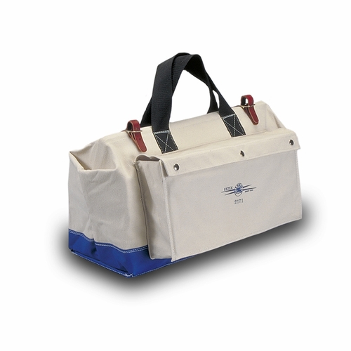 ESTEX 2171 Tool Bag 22 inch w/ number 4 Canvas, 1 Inside & 1 Outside Pocket 5 lbs. 10 oz.