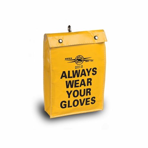 Estex 2212 Glove Bag (Vinyl) 12 Inch  X 8 Inch  X 2 Inch  9 Oz.