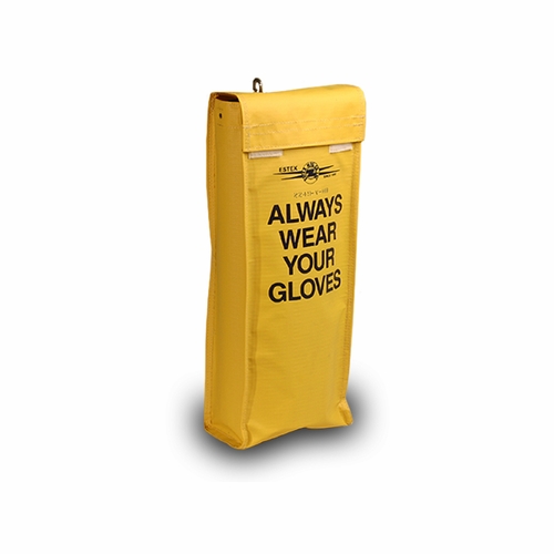 Estex 2249-V-Hb Glove Bag (Vinyl) W/Hard Body 20 Inch  X 8 Inch  X 4 Inch  1 Lb. 3 Oz.