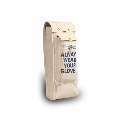 Estex 2256 Glove Bag W/Pocket 20 Inch  X 8 Inch  X 4 Inch  15 Oz.