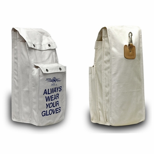 Estex 2426-3Xl Combination Glove/Sleeve Bag Tri-Pocket, 18 Inch X 8 Inch X 9 Inch