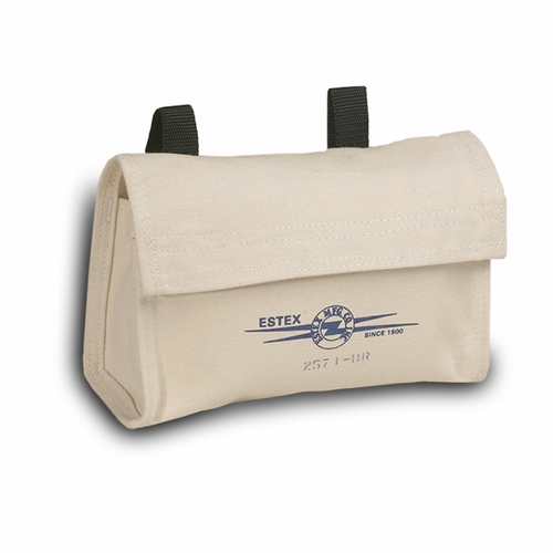 ESTEX 2571-OR Respirator Bag -Half Mask 10 3/4 inch  x 5 1/2 inch  x 4 inch  4 oz.