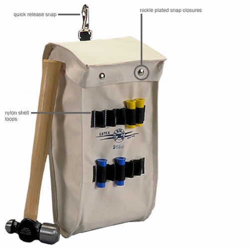 ESTEX 2658 Ampact Tool Bag 1 lb. 3 oz.