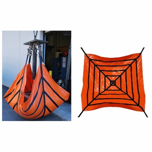 Estex 2864-6DTR Rated, Dirt Tarp 6 x 6 w/ heavy duty webbing reinforcement