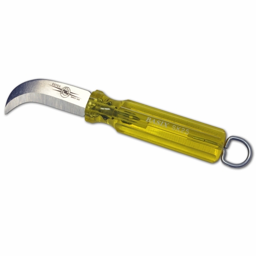 ESTEX 5412 Skinning Knife -Fixed Blade -Plastic Handle w/Ring 5 oz.
