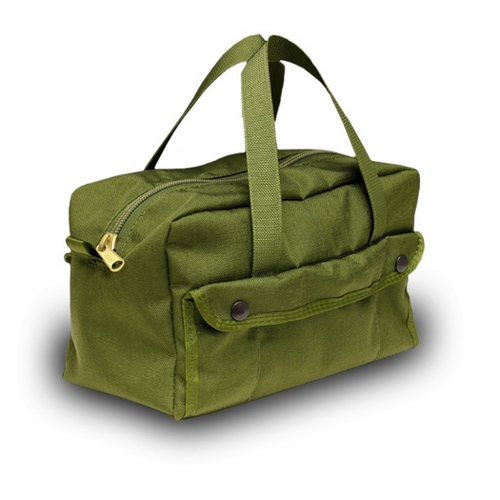 ESTEX 9121 Small All Purpose Tool Bag/Green OD Canvas 1 lb.
