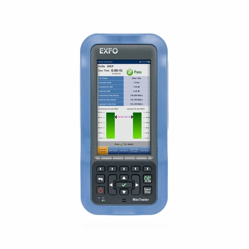EXFO MAXTESTER MAX-635G-GVXAA-RFL-SBAL-SMARTR-WBAND-FTP-PING-TRACEROUTE-SPEED-GP-10-072