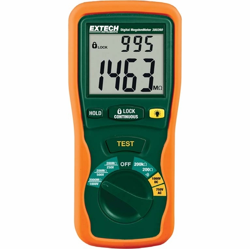 Extech 380260 Insulation Tester Megohmmeter Major Megger