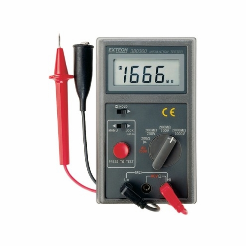 EXTECH 380360 INSULATION TESTER MEGOHMMETER MAJOR MEGGER