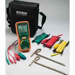 Extech 382252 Earth Ground Resistance Test Kit Megger