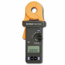 Extech 382357 Clamp On Earth Ground Resistance Megger Test Kit