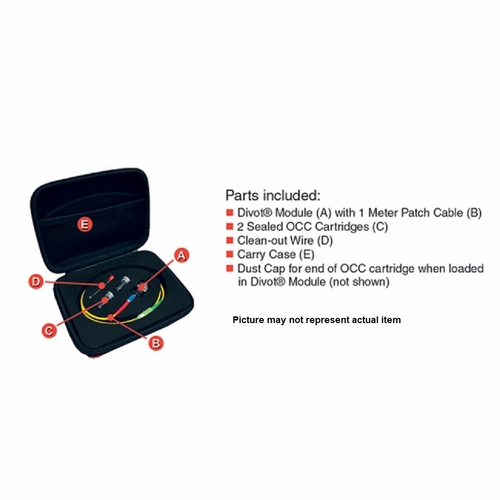 Fiber Plus Dvt-B2 Divot Bare Fiber Tester - St Multimode 50/125