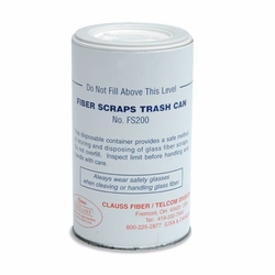 FIBER SCRAPS (TRASH CAN) FOR SHARDS DISPOSAL