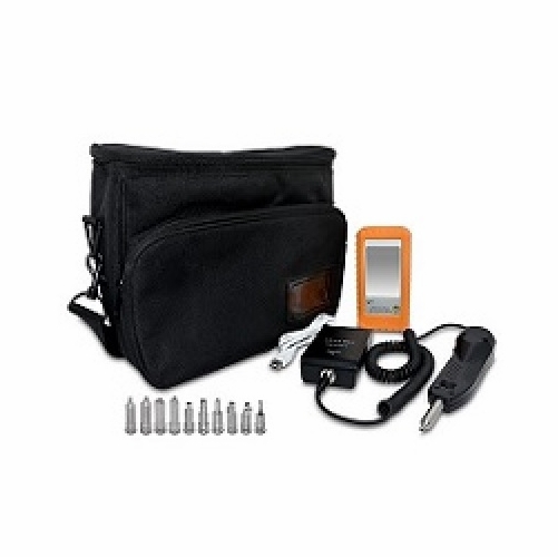 FiberFox FIB-35 Portable video microscope used to examine installed fiber terminations. Includes pro
