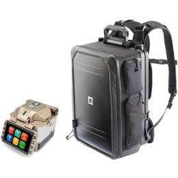 FiberFox Mini4S-BACKPACK  Mini4S-FT3X, Pelican Backpack, Simple FiberTool Kit, LC and SC Cleaning Pe