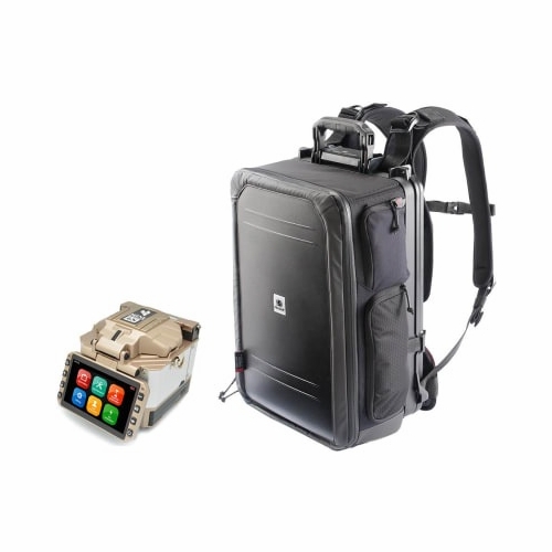 FiberFox Mini4S-BACKPACK Mini4S-FT3X, Pelican Backpack, Simple FiberTool Kit, LC and SC Cleaning Pe