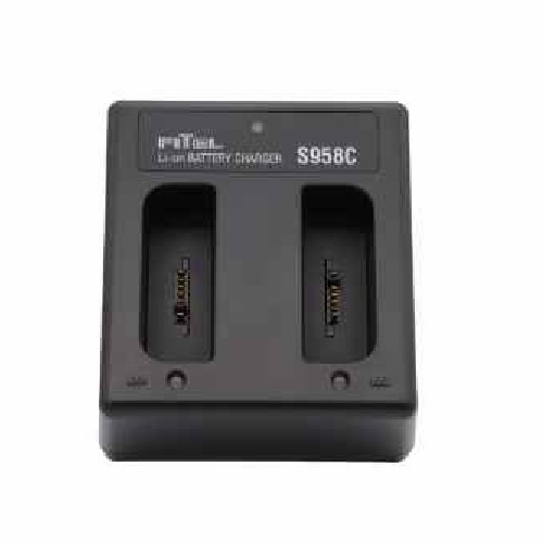 FITEL S958C 2 PACK BATTERY CHARGER, REQUIRES S976B AC ADAPTER