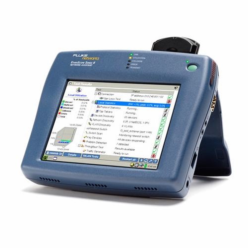 FLUKE ETHERSCOPE II PRO LAN SX LX FIBER ES2-LAN-SX/I-LRD