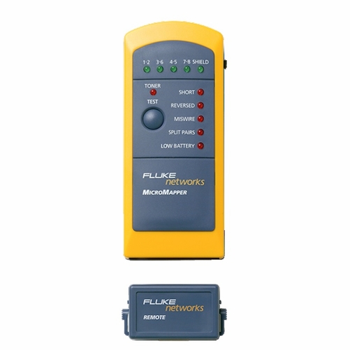 FLUKE MT-8200-49A MICROMAPPER WIREMAP TESTER