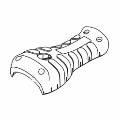 FLUKE P4500-018  BATTERY & SPEAKER COVER FOR TS-42 TS-44 TS-52  BUTTSETS