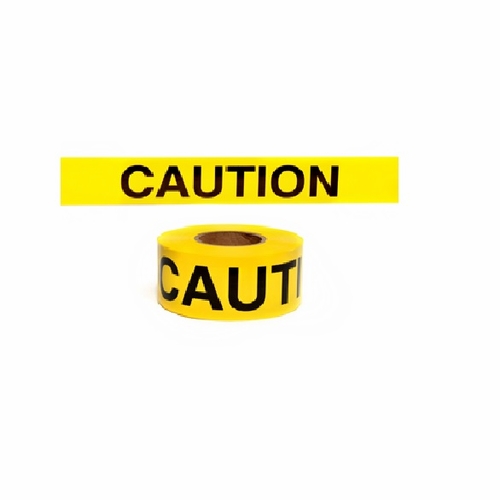 Frank Winne 03100 Caution Tape Yellow/Black  In Caution In  3 In  X 1,000 Feet  8/Case  Per Roll