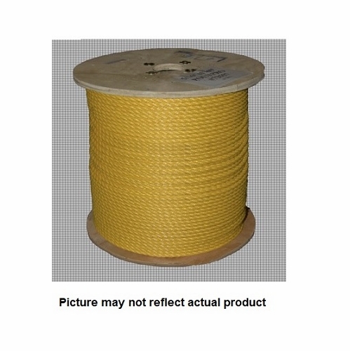 Frank Winne 37140T Rope Polypropylene Yellow 1/8 Inches  X 3000 Foot  Per Reel