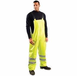 Frank Winne 68175 Jacket Rain Class 3 Lime W/Reflective Strips 210 Denier Nylon/Oxford 2X-Large Tall