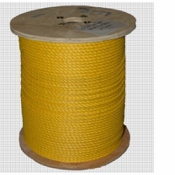 Frank Winne 71973 1/4 Inch  X 1200 Foot  Yellow Poly Rope   (Old Part Number 37769)