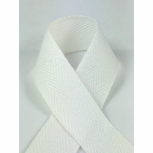 FRANK WINNE 92807 Tape Cotton White 1 inch  x 18 yds. 120/Case PER Roll 66841