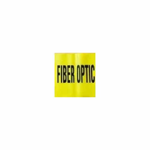 FRANK WINNE 92818 Caution Tape "Fiber Optic" 6 inches x 1000 Feet B6104O51 4 Mil PER Roll