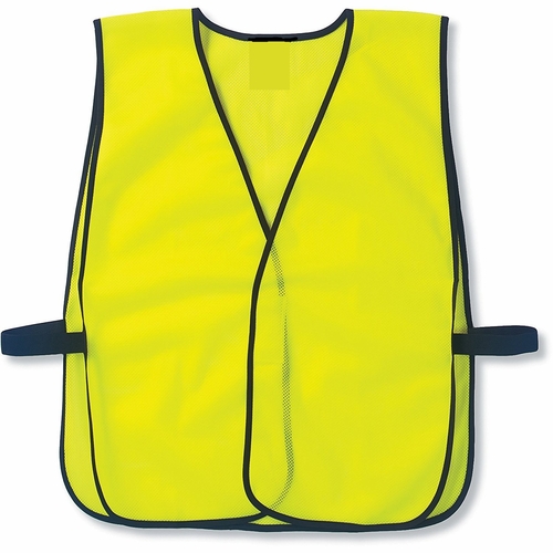 Frank Winne 96465 Vest Safety Mesh Polyester Lime (1 Size Fits All) Per Each