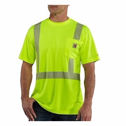 Frank Winne 97467 Short Sleeve Cl2-T Shirt Lime W/Silver Reflective 2X-Large Per Each
