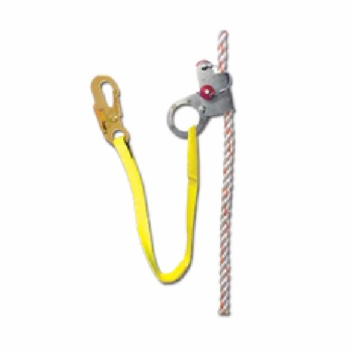 Frenchcreek 1202-3 Rope Grabs 1201 With 3 Foot  Web Lanyard Attached, Locking Snap Hook On End