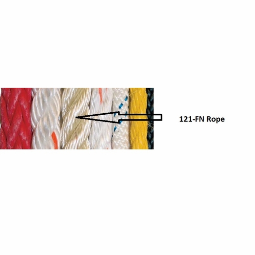 Frenchcreek 121-Fn Rope & Equipment 5/8 Inch  3-Strand Premium Filament Nylon Rope  Per Foot