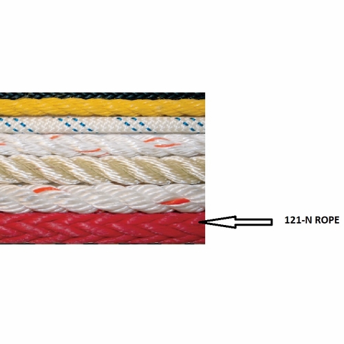 Frenchcreek 121-N Rope & Equipment 5/8 Inch  12-Strand Polyester Braided Rope  Per Foot