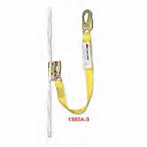 Frenchcreek 1352A-3 Rope Grabs Manual Rope Grab For 5/8 Inch  Synthetic 3-Strand Rope, With 3 Foot S