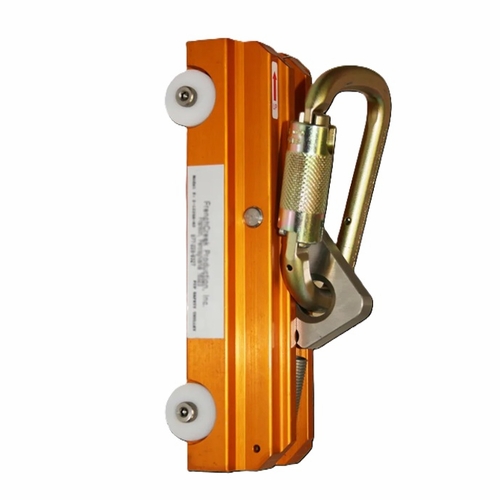 FrenchCreek 2-1200A-AT Rigid Rail Climbing System Climbing trolley for straight vertical aluminum ra